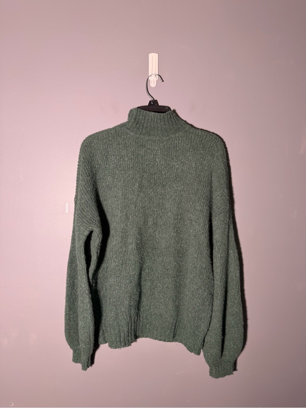 Lovers + Friends Mock Turtleneck Sweater in Green Size XS - Picture 4 of 5
